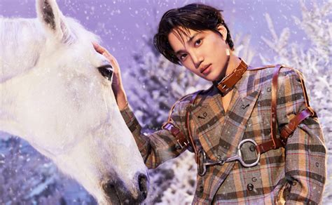 South Korean Singer Kai for Gucci’s New Aria Campaign